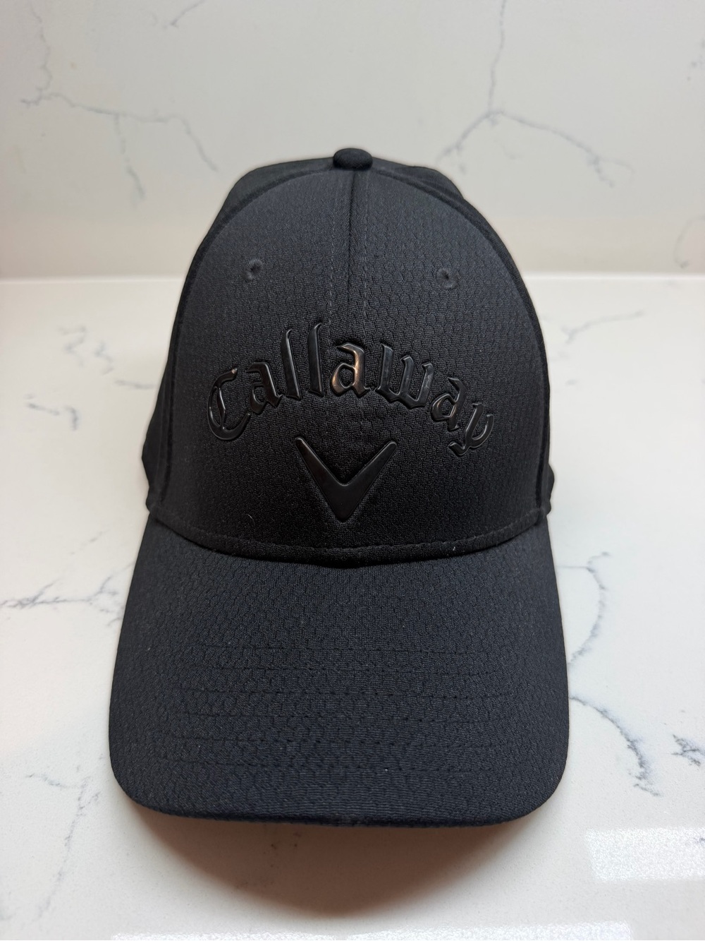 Callaway Black Embossed Logo Golf Cap